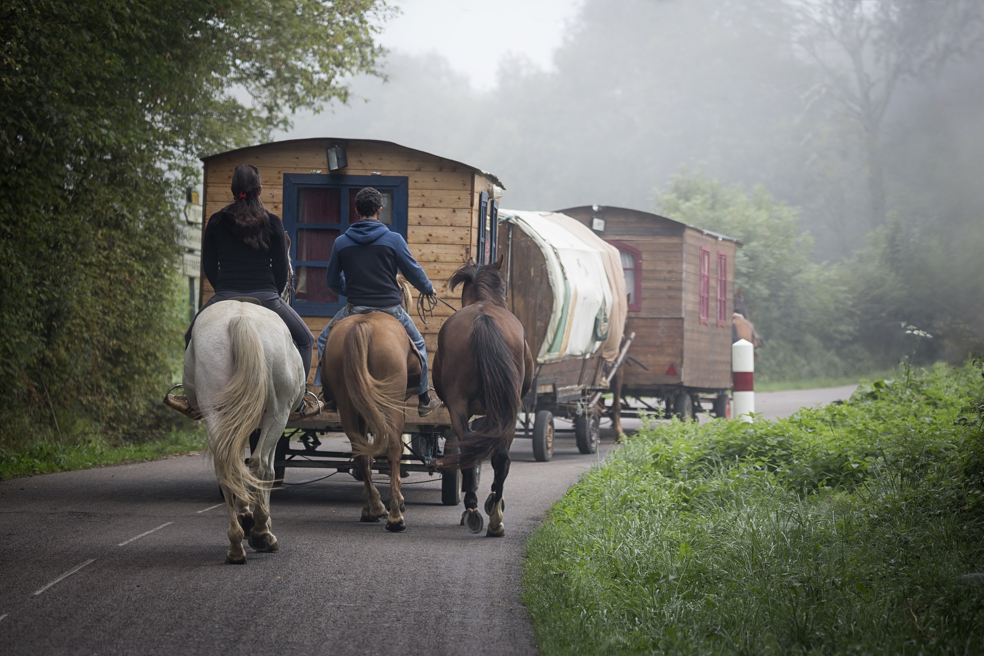 gitans caravane