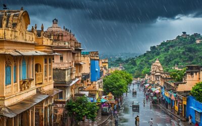 Séjourner dans un hébergement de luxe au Rajasthan pendant la mousson : une expérience unique